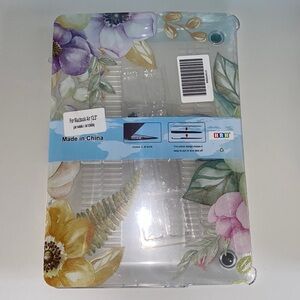 New MacBook Air 13.3 Clear Flower Computer Case